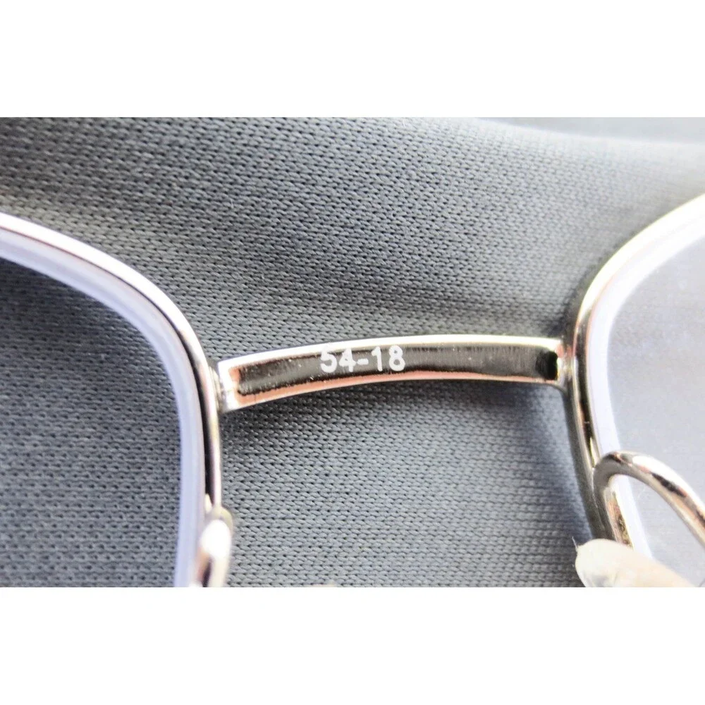 SP 4006 YG Silver White Marble Semi Rimless Eyeglass Frames 54-18-135